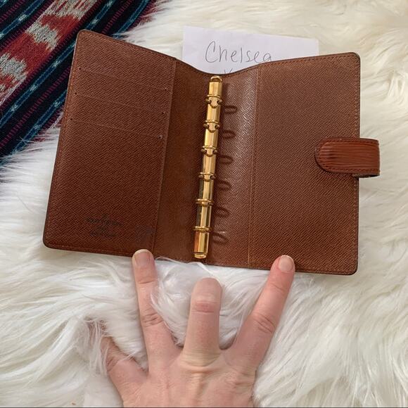 Louis Vuitton PM Epi Agenda Kenya Brown Leather - Picture 7 of 11